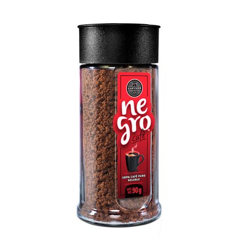 Café Soluble Cafiver Negro Regular de 90g