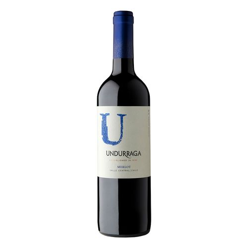 Vino Tinto Chileno Undurraga Merlot 750ml
