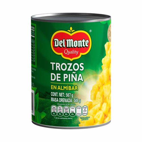 Almíbares Del Monte Piña En Trozos 567g