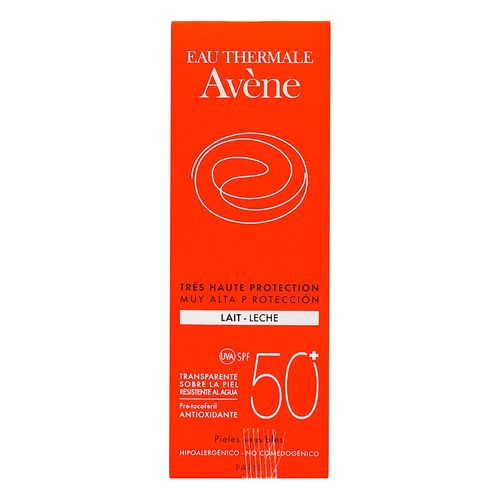 Leche solar corporal con antioxidante Fps 50+, 100 ml