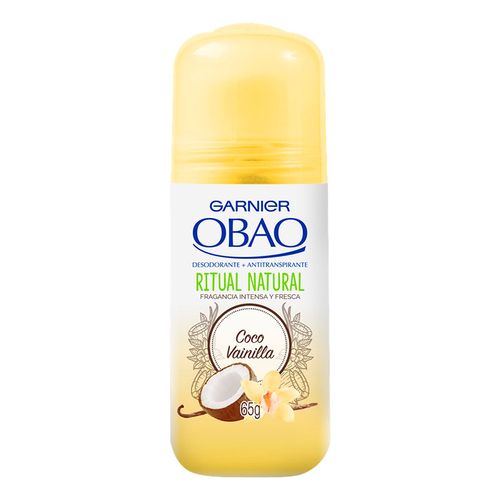 Antitranspirante en Roll On Garnier Obao Coco Vainilla 65g