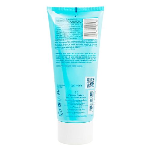 Limpiador facial en gel, Keracnyl, piel grasa, 200 ml