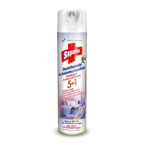 Desinfectante de Superficies en Aerosol Sapolio Lavanda 360ml