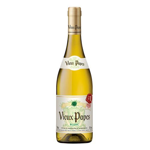 Vino Blanco Francés Vieux Papes de 750ml