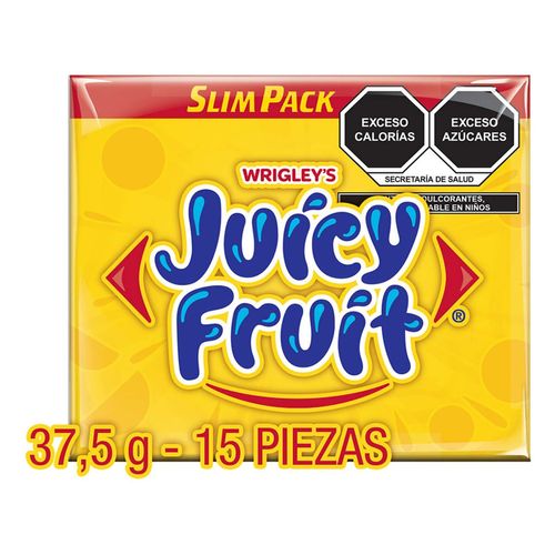 Goma De Marcar Juicy Fruit 15's 37.5g