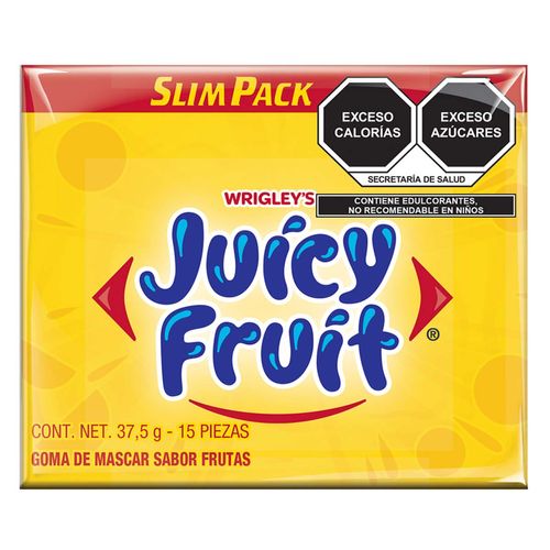 Goma De Marcar Juicy Fruit 15's 37.5g