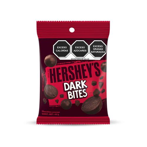 Chocolate Hersheys Bites Dark 43g