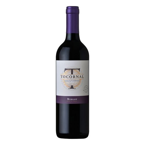 Vino Tinto Chileno Tocornal Merlot 750ml