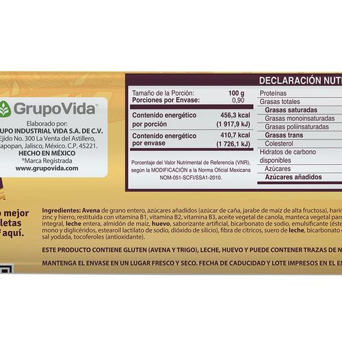Galletas Granvita Vainilla 90g