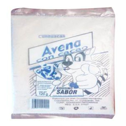 Saborizante de Leche Cunduacán Avena con Cacao 120g