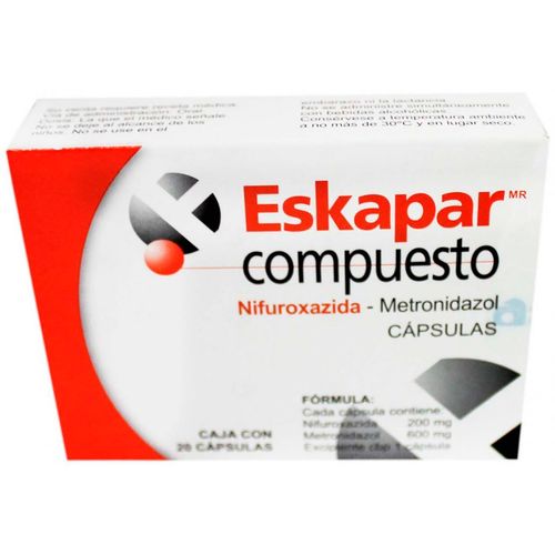 Cápsulas Eskapar Compuesto Caja con 20 Cápsulas