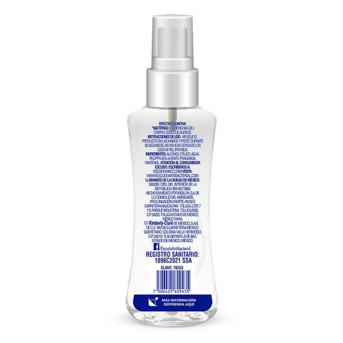 Alcohol en Spray Escudo Antibacterial 75ml
