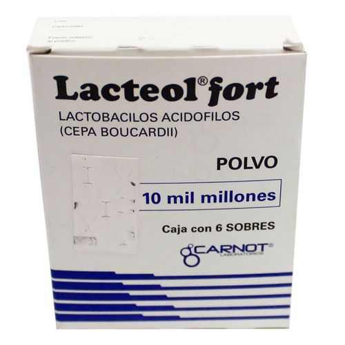 Suplemento Alimenticio Lacteol Fort Caja con 6 Sobres
