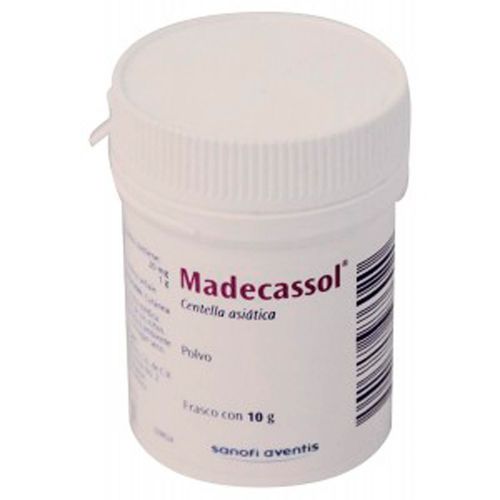 Polvo Madecassol Frasco con 10g