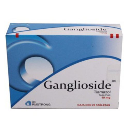 Tabletas Ganglioside de 10mg Caja con 20 Tabletas