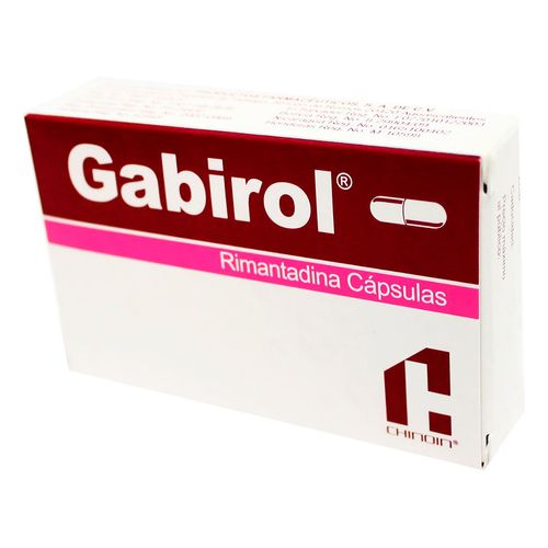 Cápsulas Gabirol 100mg Caja con 14 Cápsulas