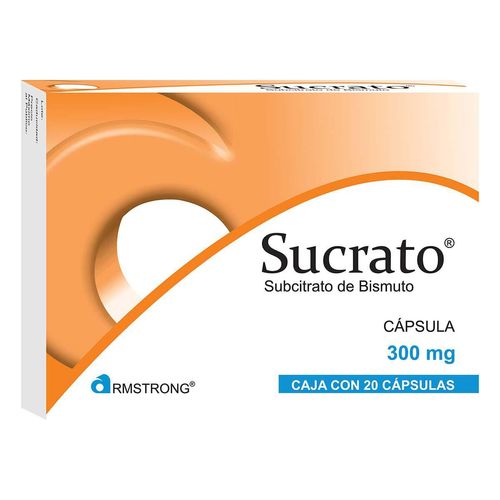 Cápsulas Sucrato de 300mg Caja con 20 Cápsulas