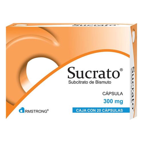Cápsulas Sucrato de 300mg Caja con 20 Cápsulas