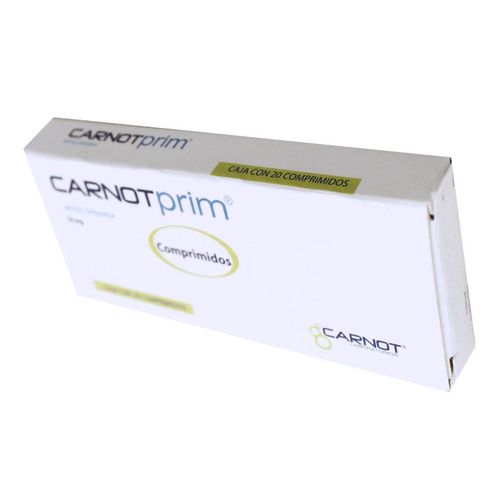 Comprimidos Carnotprim 10mg Caja con 20 Comprimidos