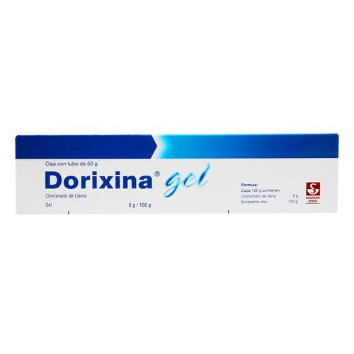 Gel Dorixina Caja con Tubo de 50g