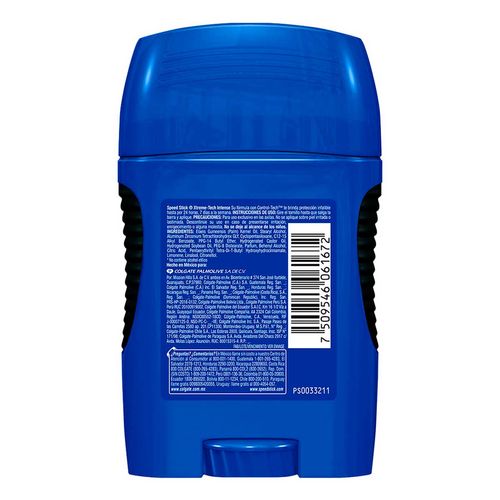 Antitranspirante en Barra Speed Stick Xtreme Intense 50g