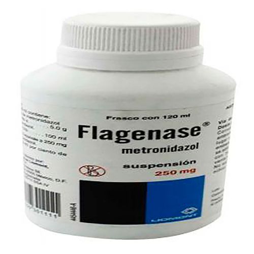 Suspensión Flagenase 250mg Frasco con 120ml