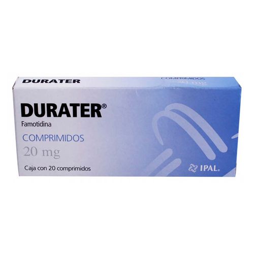 Comprimidos Durater 20mg Caja con 20 Comprimidos