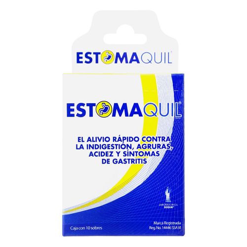 Polvo Estomaquil Caja con 10 Sobres