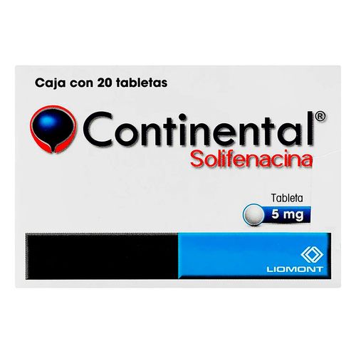 Tabletas Continental 5mg Caja con 20 Tabletas