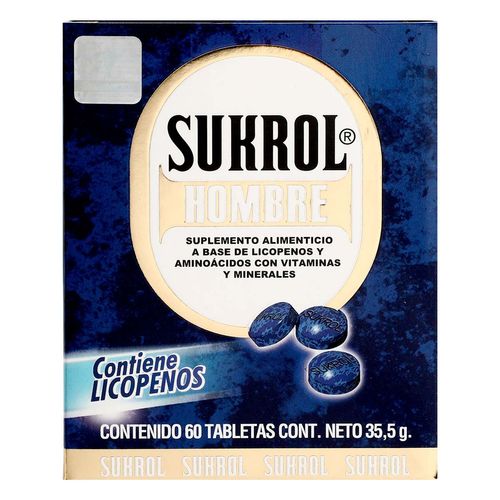 Sukrol Hombre 60 Tabletas