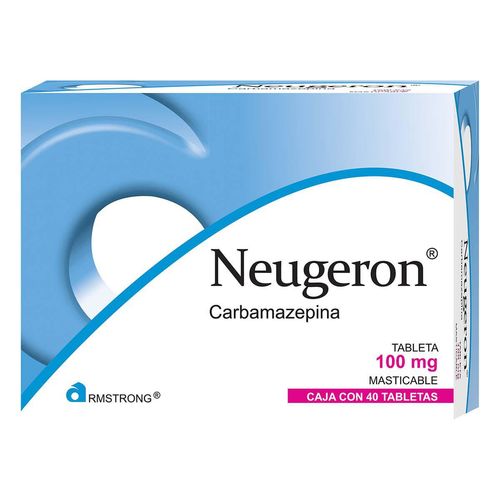 Tabletas Masticables Neugeron de 100mg con 40 Tabletas