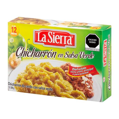 Chicharrón La Sierra en Salsa Verde 330g