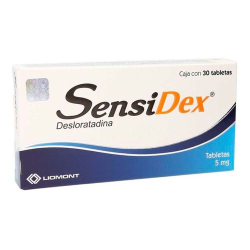 Tabletas SensiDex 5mg Caja con 30 Tabletas