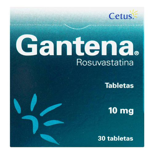 Tabletas Gantena 10mg Caja con 30 Tabletas