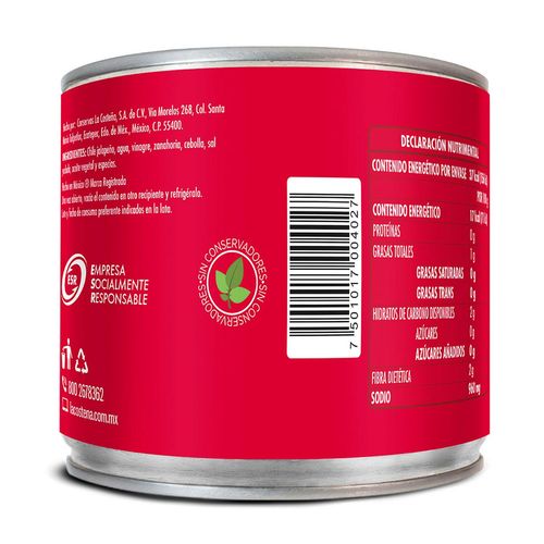 Chiles Jalapeños La Costeña en Rajas 380g