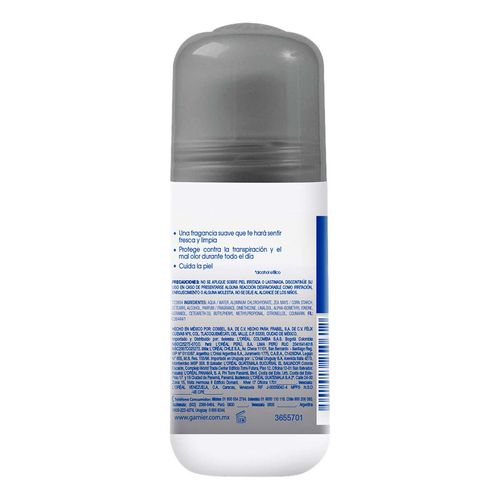 Antitranspirante en Roll On Garnier Obao Piel Delicada 65g