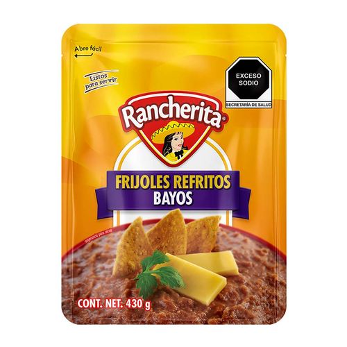 Frijoles Rancherita Refritos Bayos 430g
