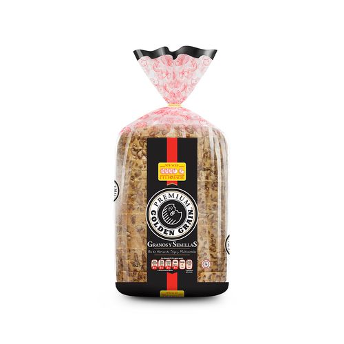 Pan de Caja New York Deli Golden Grain Granos y Semillas 625g