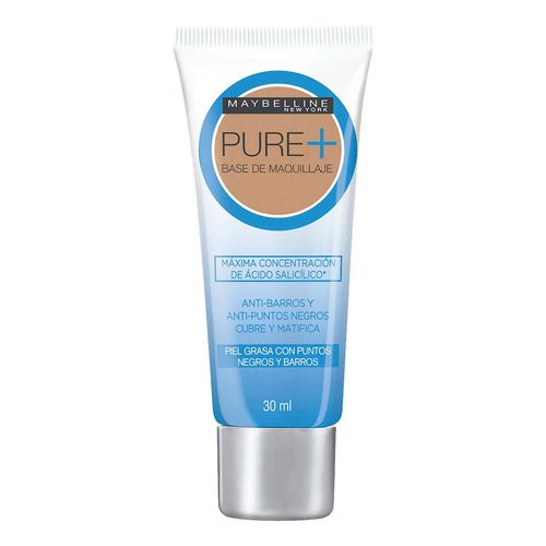 Base de Maquillaje Líquida Maybelline New York Pure + 30 Natural 30ml