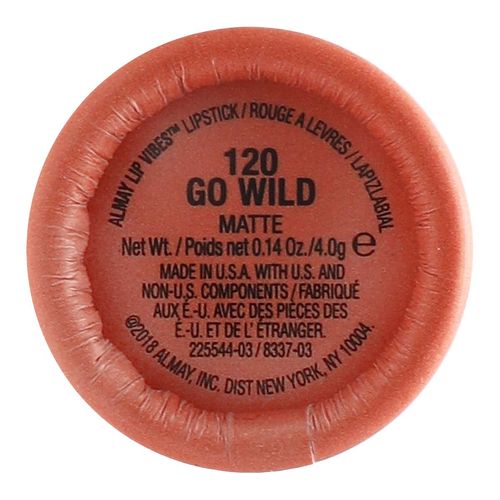 Lápiz Labial Cremoso Almay Lip Vibes tono Go Wild, 4.2 g