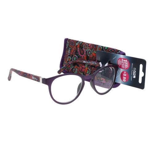 Lentes SPL Morado c/estc +3