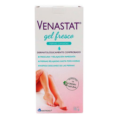 Gel Fresco Venastat Relajación y Frescura en las piernas 115g