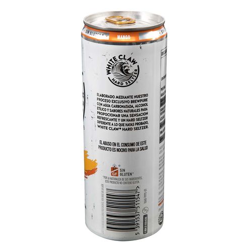Cooler White Mango 355ml