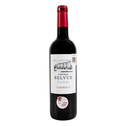 Vino Tinto Chateau Belvue Bordeaux 750ml