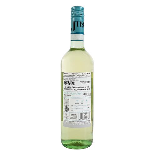 Vino Blanco Just Pinot Grigio Italiano 750ml