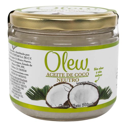 Aceite Olew De Coco Neutro 300ml