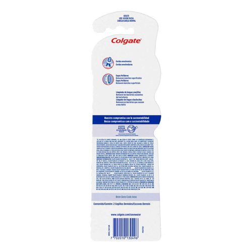 Cepillo de Dientes Colgate 360° Surround Mediano 2 Piezas