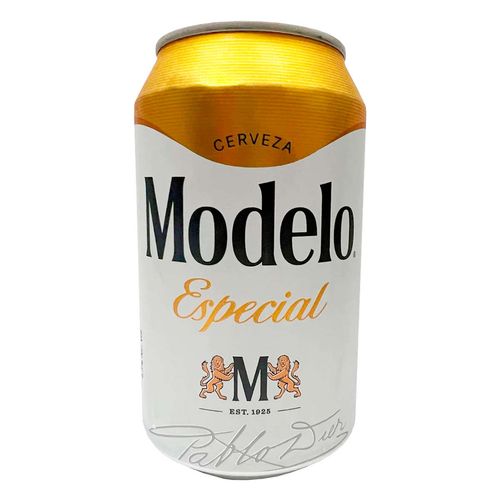 Cerveza Modelo Especial Bote 12 Piezas de 330ml