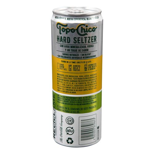 Hard Seltzer Topochico Lima-Limón 355ml