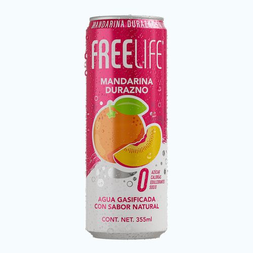 Agua Gasificada Free Life Man Dur 350ml